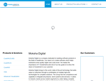 Tablet Screenshot of mokshadigital.com